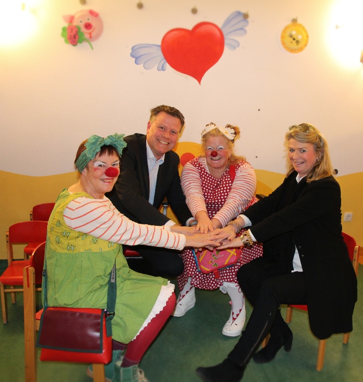 Klinikclowns, (C) Verein der Freunde des Elisabeth-Kinderkrankenhauses e.V.